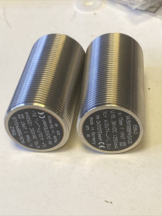 2x ifm electronic Sensor II5842 induktiv M30x1,5 M12 Stecker NEU ohne OVP1