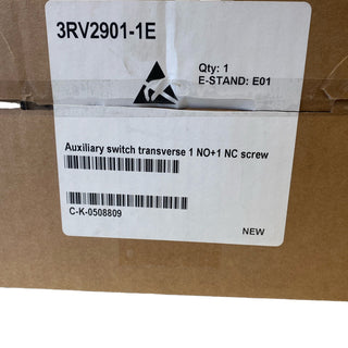 Siemens SIRIUS 3RV2901-1E Hilfsschalter querliegend neu1
