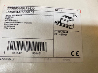 ABB DDA804AC-63/0.03 FI-Block (RCD) – 4-polig, 63A, 30mA – NEU & OVP0