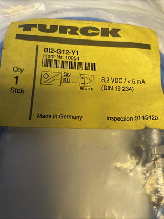 TURCK Näherungsschalter BI2-G12-Y1 l Bi2-G12-Y1 NEU2