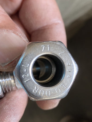 Posten Parker Edelstahl Winkel Verschraubung Konvolut 50-70 Stk. Neu Sonstige0