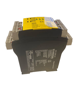 SCHMERSAL AES 2285-24V Sicherheitsrelaisbaustein Gebraucht, getestet0
