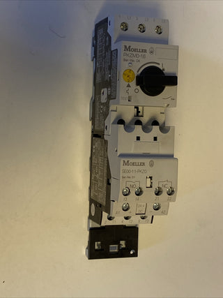 Moeller PKZM0-1,6 Motorschutzschalter 1,0-1,6A + Hilfsschalter SE00-11-PKZ010