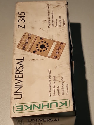 7x Kuhnke Z345 Universal Relaissockel Relaisfassung Schraubanschluss EN50022 OVP5