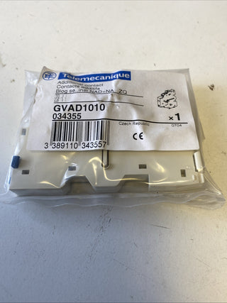10x Schneider Electric / Telemecanique GVAD1010 Hilfsschalterblock – NEU & OVP0