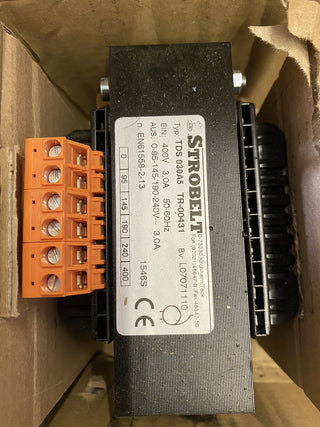 TDS 030A5, Transformator 3A, 400V, IP00, 5 steps, set of 2 pcs.3