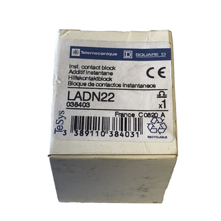 Telemecanique LADN22 Hilfsschalterblock TeSys D 2NO/2NC – NEU0