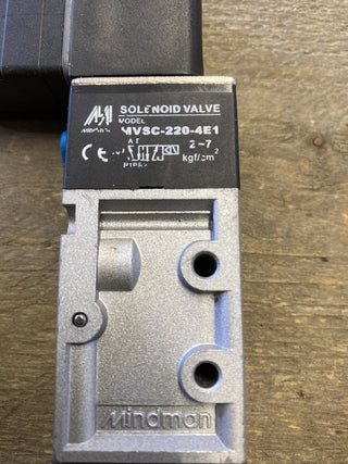 1x Mindman MVSC-220-4E1 Magnetventil Wegeventil MVSC2204E1 220V AC gebraucht1