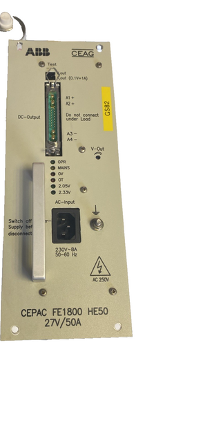 ABB CEPAC FE1800 HE 48V 30A Gleichrichter Netzteil Rectifier Top Zustand