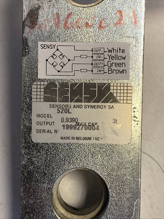 SENSY 5200L Zugkraftaufnehmer Wägezelle Lastmessbolzen Load Cell – Gebraucht3