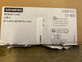 Siemens 6ES7952-0KH00-0AA0 SIMATIC S7-400 Speicherkarte 256 KB – NEU1