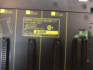 C200H-BC081-V1 OMRON RACK 8 STECKPLATZ2