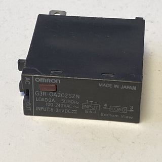 G3R-OA202SZN-UTU 5-24VDC Power Relay 4Pins 2A 100-240VAC4