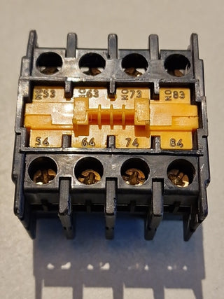 Telemecanique Hilfsschütz LA1-D40 A65 auxiliary contact block LA1-D40A65 4NO#20