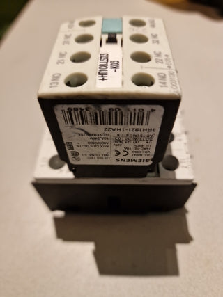 Siemens Sirius 3RT1025-1B..4 Schütz + 3RH1921-1HA22 Hilfsschalterblock Top Gebr.3