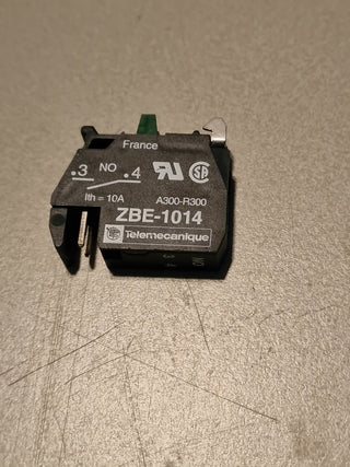 3x Schneider Electric Telemecanique Kontaktblock ZBE-10140