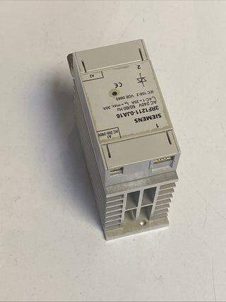 Siemens Halbleiterschütz SIRIUS 3RF1211-0JA16 (25A, 240V AC)2