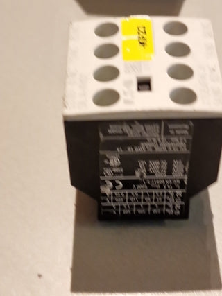 3x Eaton DILA-XHI31 Hilfsschalterbaustein 276423 Hilfsschalter 3S/1Ö 4-polig Geb3