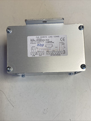 MBP Steuergerät AP0402MG | AFP 2004 Serie | NEU5