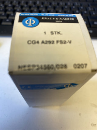 Kraus & Naimer Nockenschalter CG4 A292-FS2 V – NEU & OVP3