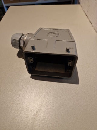 Harting Han 16A-gs-Pg21 Tüllengehäuse 09200160541 Steckergehäuse Baugröße16A Neu3