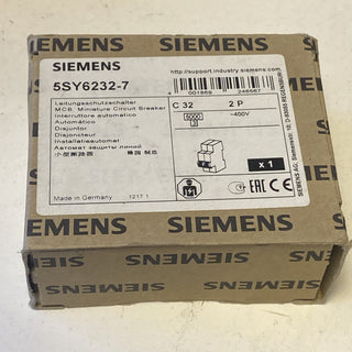 Siemens 5SY6232-7 MCB C32 5SY6 232-7 MCB C32 Leitungsschutzschalter0