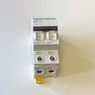 Schneider A9F18216 Leitungsschutzschalter Acti9 iC65N 2P 16A C-Char 6kA NEU4