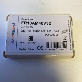 10x Mersen FR10AM40V32 Zylindrische Sicherung 10x38 aM 32A 400V – NEU & OVP0