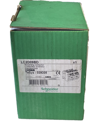 Schneider Electric LC2D09BD Wendeschütz TeSys Deca – 24V DC / 9A – NEU & OVP0