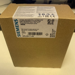 01542634 SIEMENS 3RV2917-4A 3Ph.-Sammelschiene inkl. Erwe1