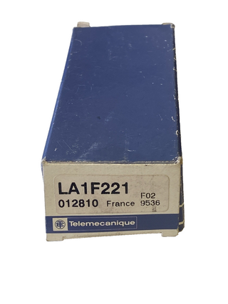 Telemecanique Hilfsschalterblock LA1F221 auxiliary contact block 012810 2NO+2NC2
