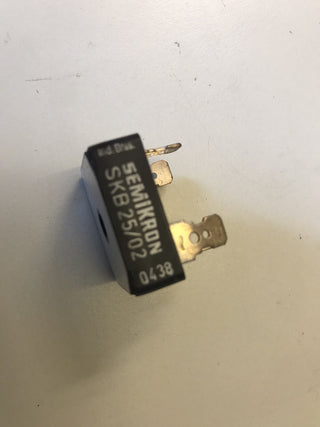 SKB 25/02 Einphasen Brückengleichrichter Urmax: 200V If: 17A Ifsm: 320A SEMIKRON0