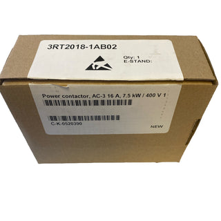 SIEMENS 3RT2018-1AB02 Schütz AC3 7,5kW/400V, 1Ö0