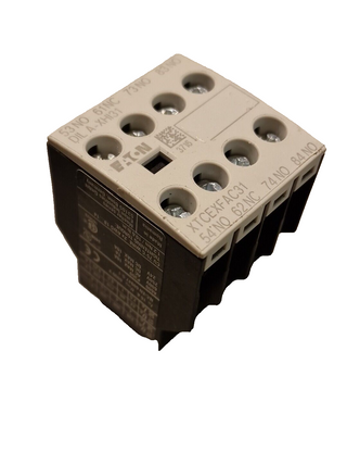 2X Eaton DILA-XHI31 Hilfsschalterblock 3 Schließer, 1 Öffner 4A steckbar1