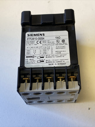Siemens 3TF2810-0BB4 Schütz2