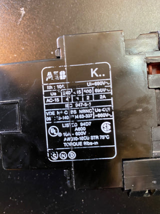 ABB K44E Hilfsschütz 220V 10A FPH1421001R0446 – gebraucht1