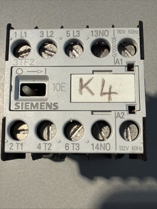 SIEMENS Schütz/ 3TF2010-0AF0 - 24 V AC - 3-polig - 16A,600VAC0