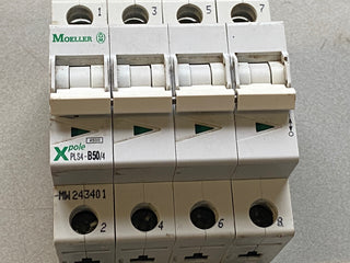 Moeller PBSM‑634/003‑A + PLS4‑B50/4 – FI‑LS Kombi C63A 30 mA1