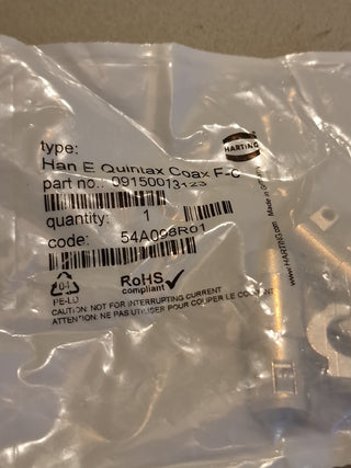 09150013123 Han E Coax Buchsenkontakt, Crimp2