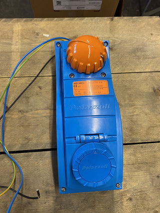 Palazzoli 400126 ULYSSE Wandsteckdose 16A 230V IP67 – Verriegelt & Abgesichert1