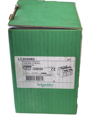 Schneider Electric LC2D09BD Wendeschütz TeSys Deca – 24V DC / 9A – NEU & OVP1
