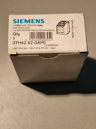 Siemens Hilfsschütz 3TH42 62-0AP0 – NEU & OVP0