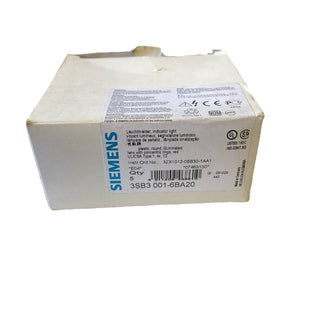 5x Siemens 3SB3001-6AA20 / 6AA30 Leuchtmelder 22mm neu0