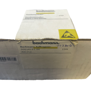 Bachmann AIC212 Analog Input Module / CMS Baugruppe Neu