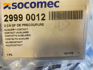 29990012SOCOMEC AUXILIARY 40-125A(R)1