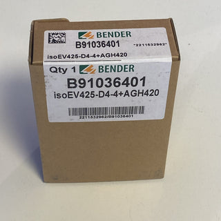 Bender   isoEV425-D4-4 + AGH420  ISOMETER® isoEV425/  isoEV425HC mit Ankoppel6