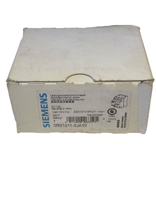 Siemens SIRIUS 3RV1011-0JA10 Leistungsschalter / Motorschutzschalter – NEU & OVP0