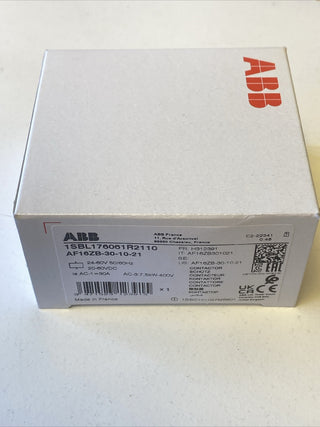 ABB Leistungsschütz AF16ZB-30-10-21 | 1SBL176061R2110 | 24-60V AC/DC | NEU & OVP3