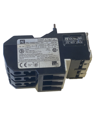 C&S Electric Thermisches Überlastrelais TR2-D09310 (4,0 - 6,0 A) – Gebraucht2