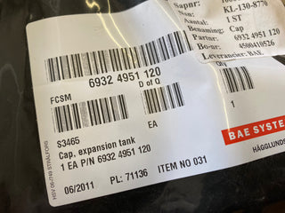 Neuer Original Volvo Penta Ausgleichsbehälterdeckel (Teilenummer 1674083 oder 820